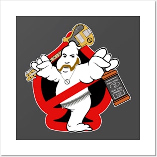 Ghostbusters Motorhead Logo Mash-up (Lemmy and Mooglie) Posters and Art